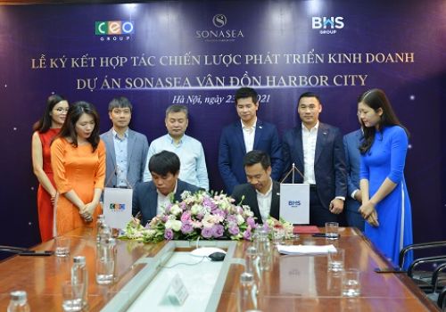 CEO Group hợp tác với BHS Group phát triển kinh doanh dự án Sonasea Vân Đồn Harbor City